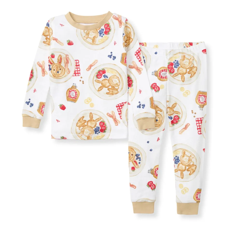 Burt's Bees Organic Two-Piece Pajamas Easter Breakfast