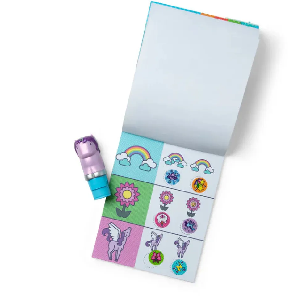 Melissa & Doug® Sticker WOW!® Activity Pad & Sticker Stamper - Purple Unicorn