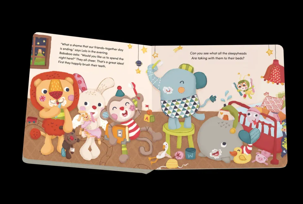 Bababoo® I Love Every Day With You Board Book