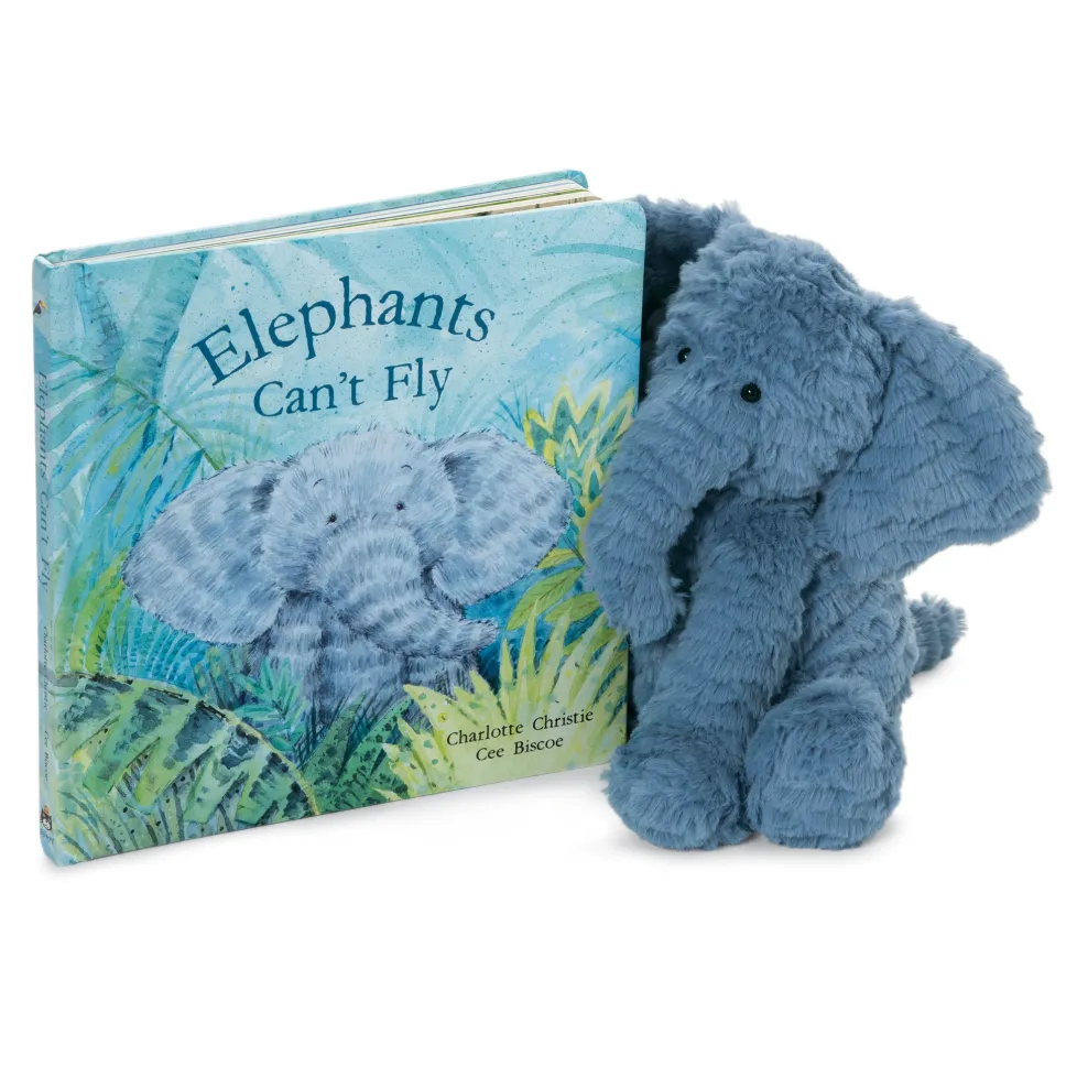 Jellycat Book Elephants Can't Fly