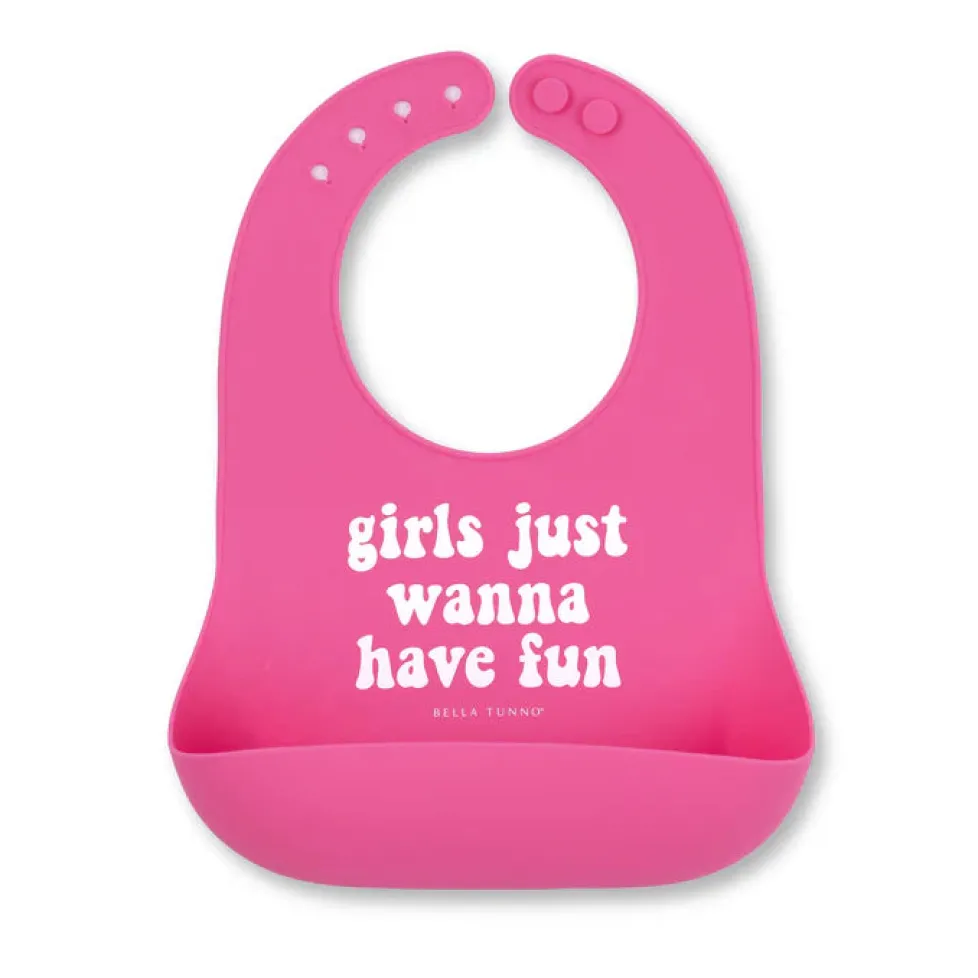 Bella Tunno Wonder Bib: Girls Just Wanna Have Fun