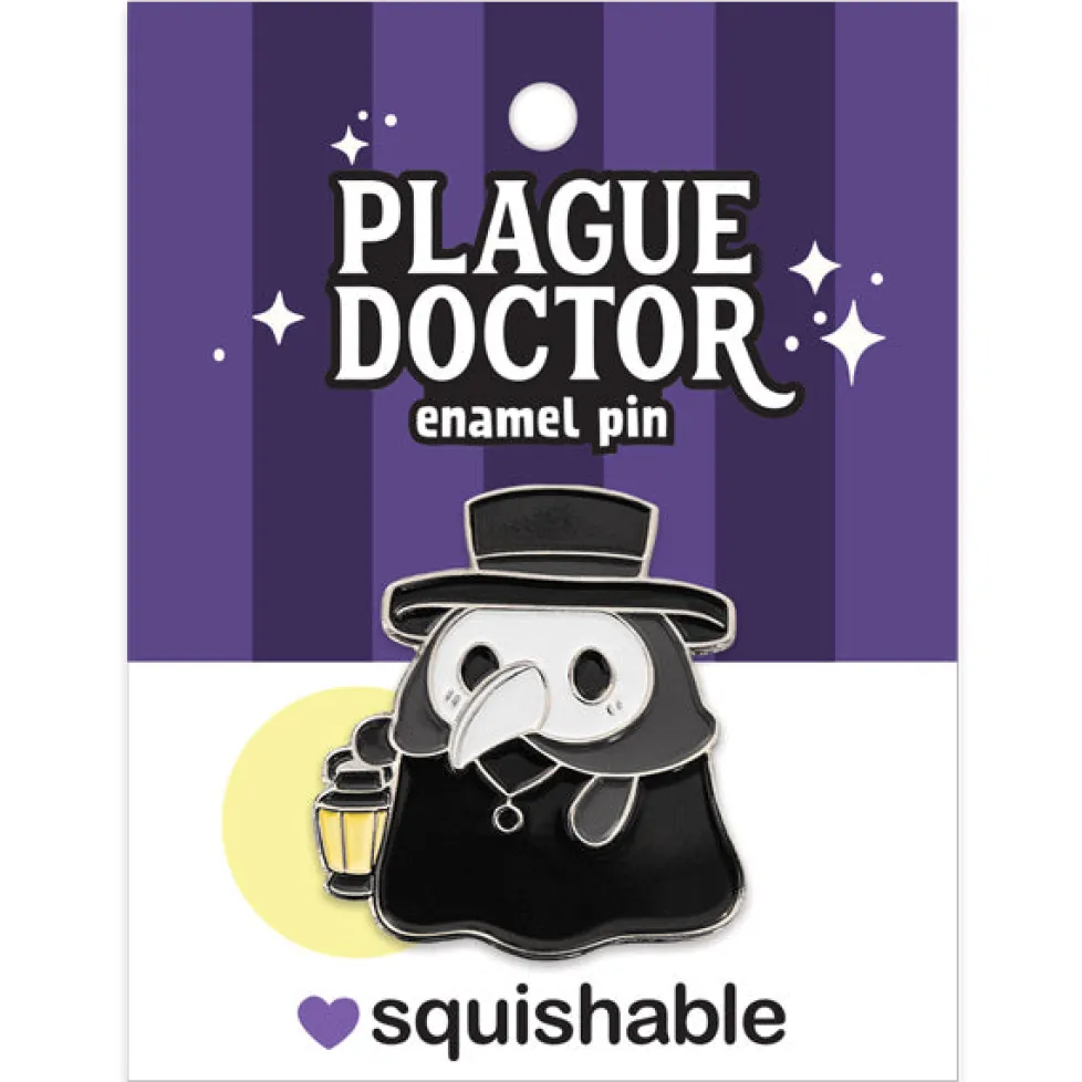 Squishable® Enamel Pin: Doctor Plague