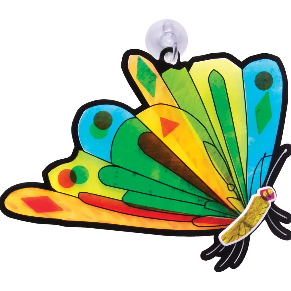 Creativity for Kids The Very Hungry Caterpillar Sticker Suncatchers
