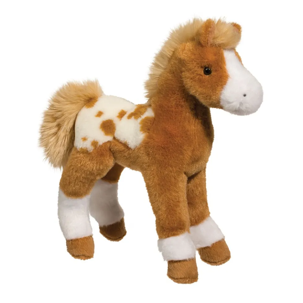 Douglas Freckles Golden Appaloosa Foal 10"