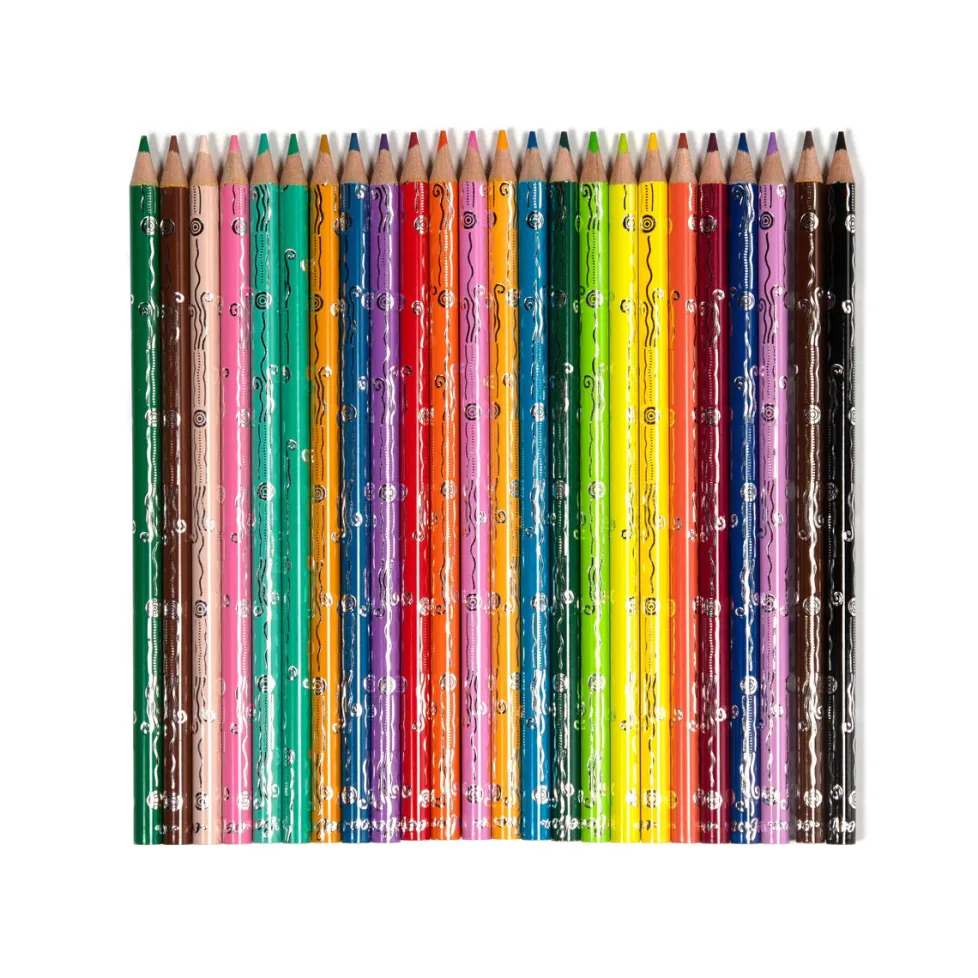 eeBoo Watercolor 24 Pencils: Tidepool