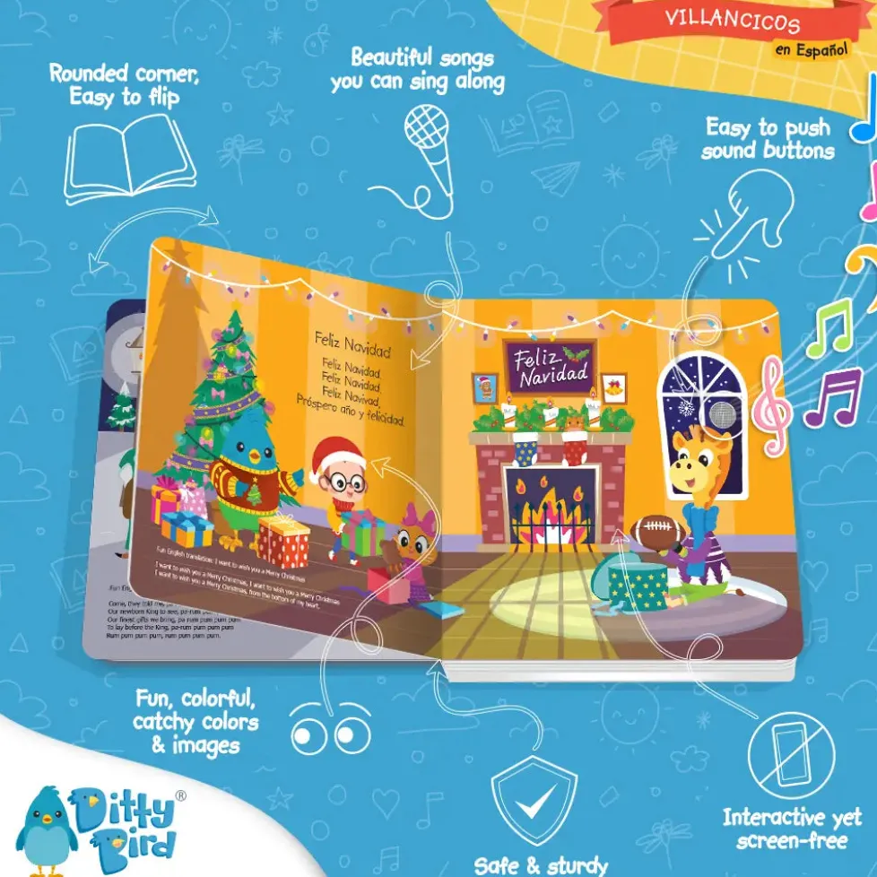 Ditty Bird® Villancicos (Spanish-Christmas)