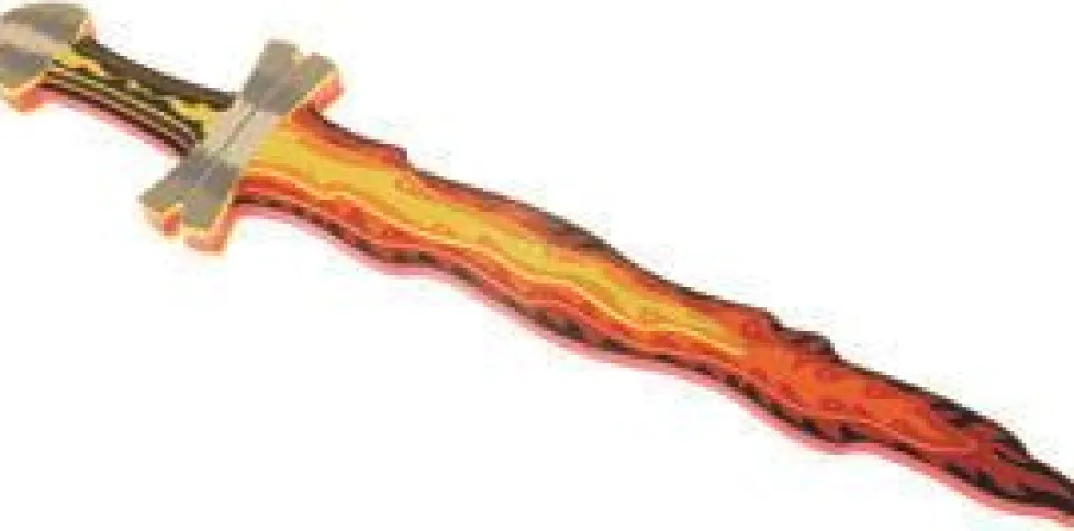 Liontouch Fantasy Flame Sword