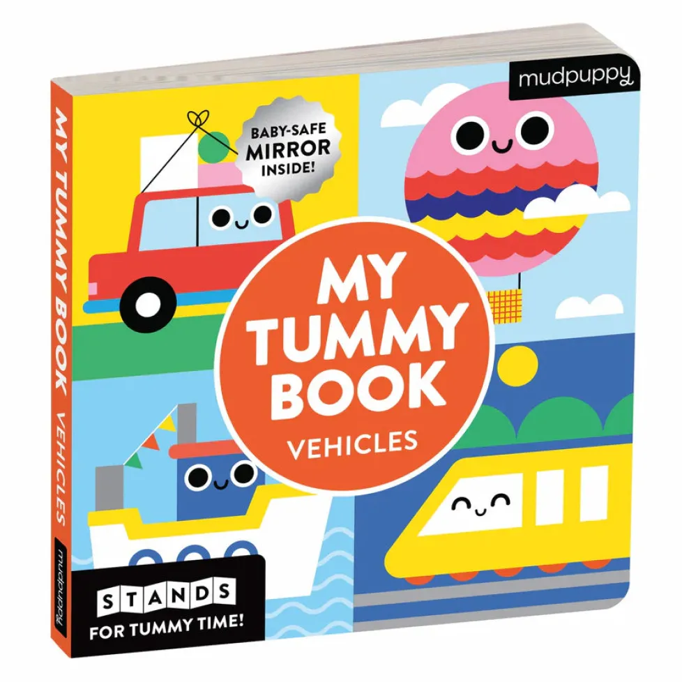 Mudpuppy My Tummy Board Book: Vehicles