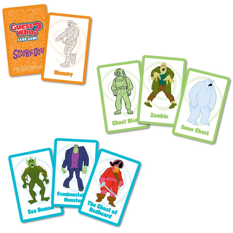 GUESS WHO?® Card Game: Scooby-Doo!