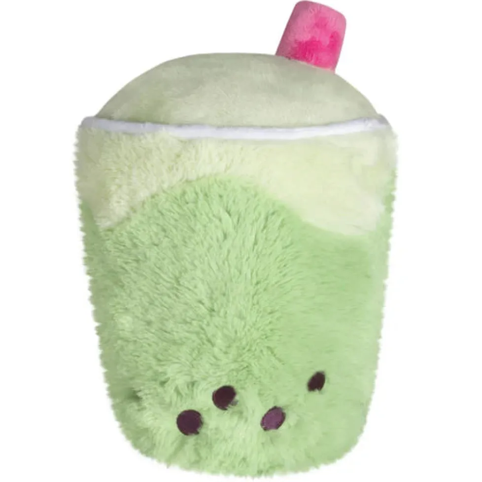 Squishable® Comfort Food® Mini Matcha Bubble Tea 7"