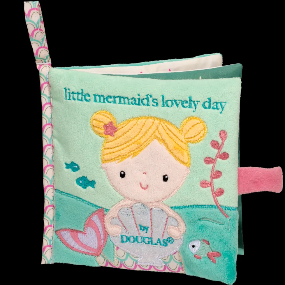 Douglas Baby Soft Activity Book Mermaid 6" (retired)