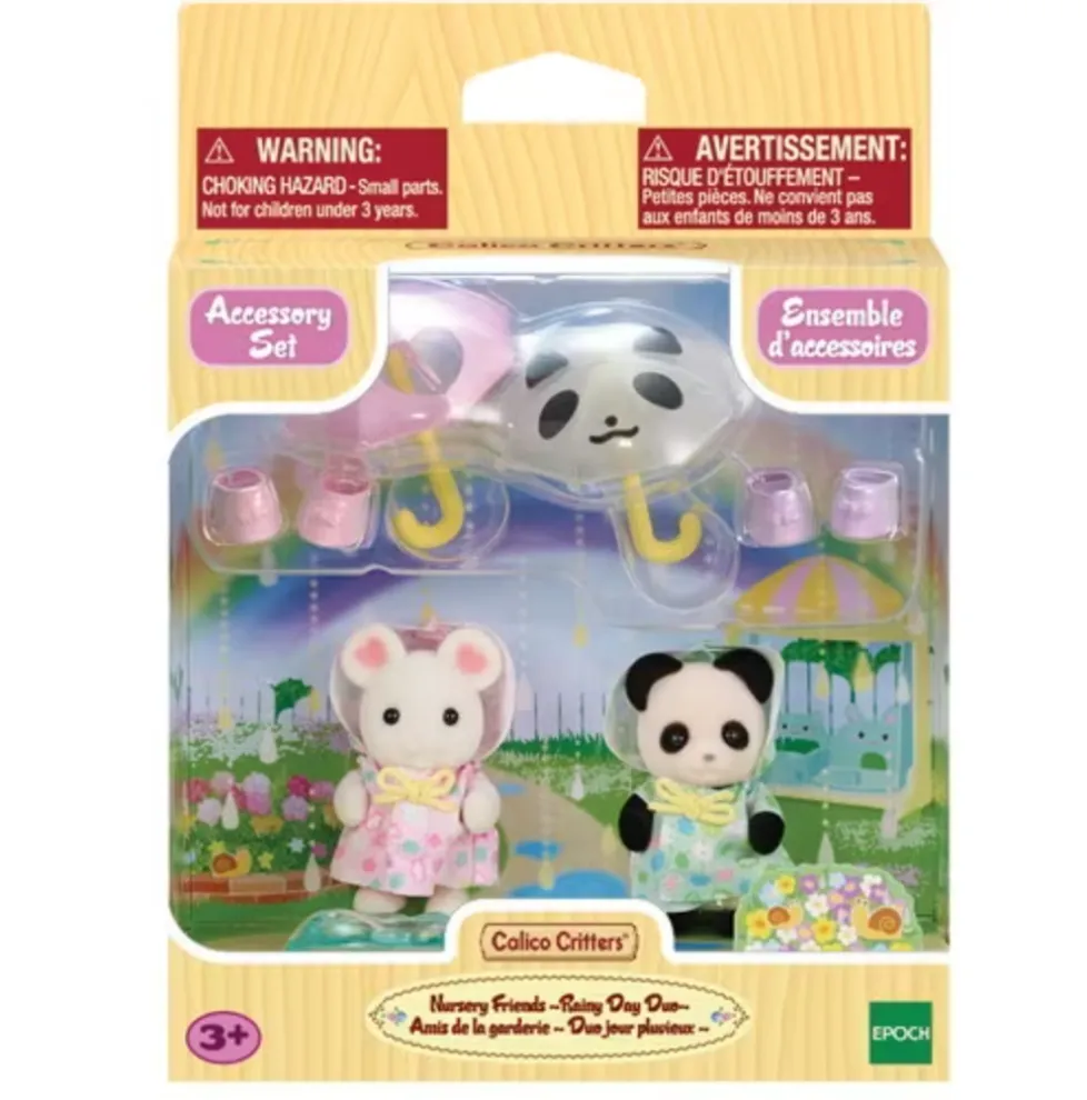 Calico Critters Nursery Friends: Rainy Day Duo