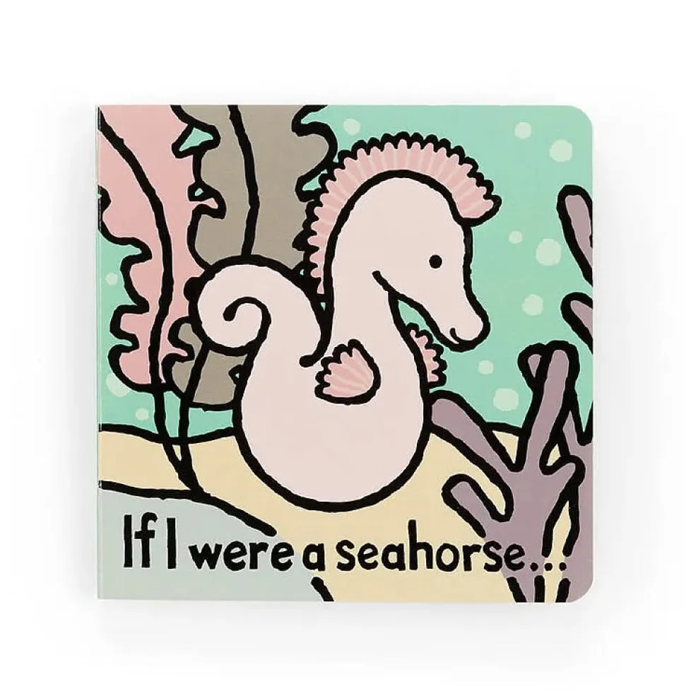 Jellycat Board Book If I Were A Seahorse