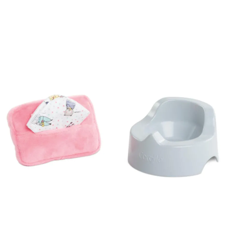 Corolle Dolls Potty and Baby Wipe