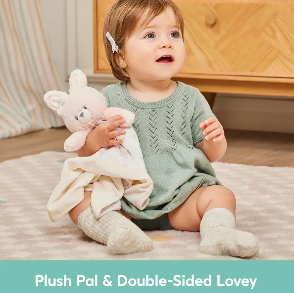 babyGund Rosie Bunny Lovey 10"