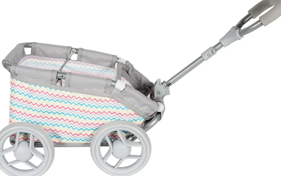 Adora Doll Wagon - Rainbow Zig Zag