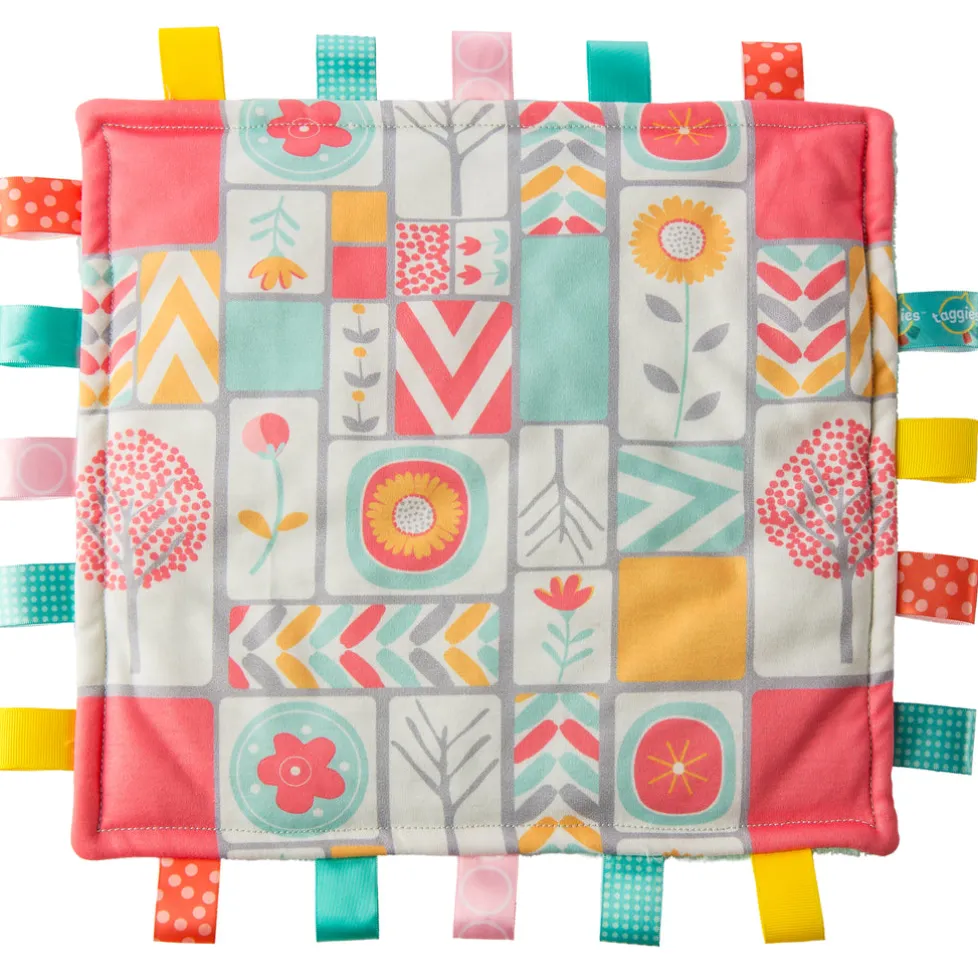 Taggies™ Original Comfy Blanket: Color Blocks 12" (Discontinued)