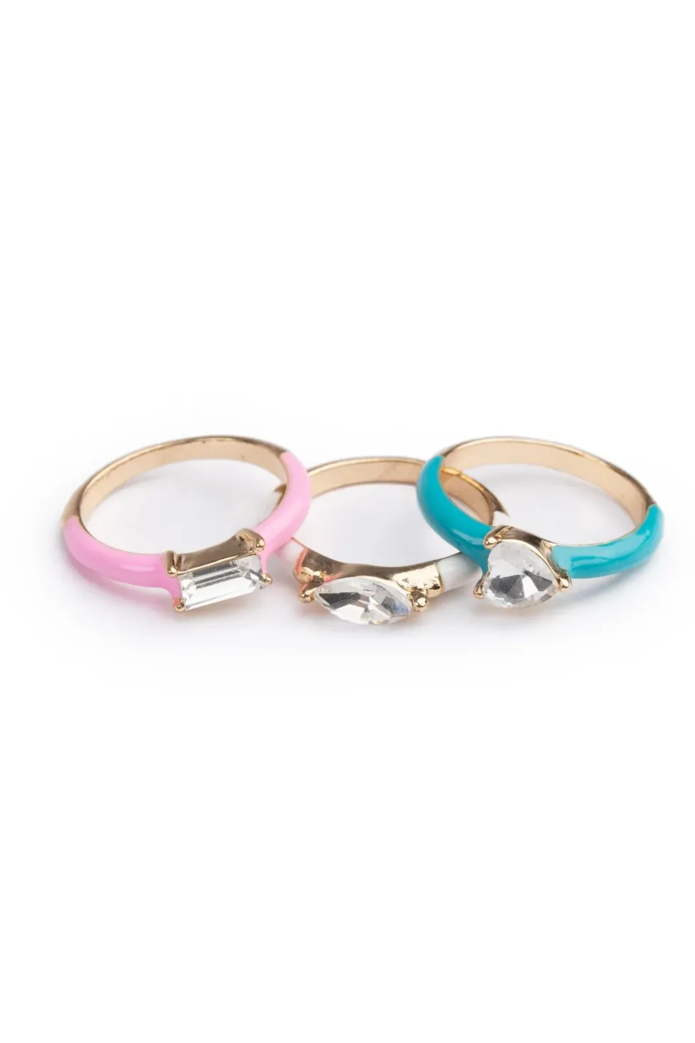 Great Pretenders Boutique Chic Rings: Crystal Cool