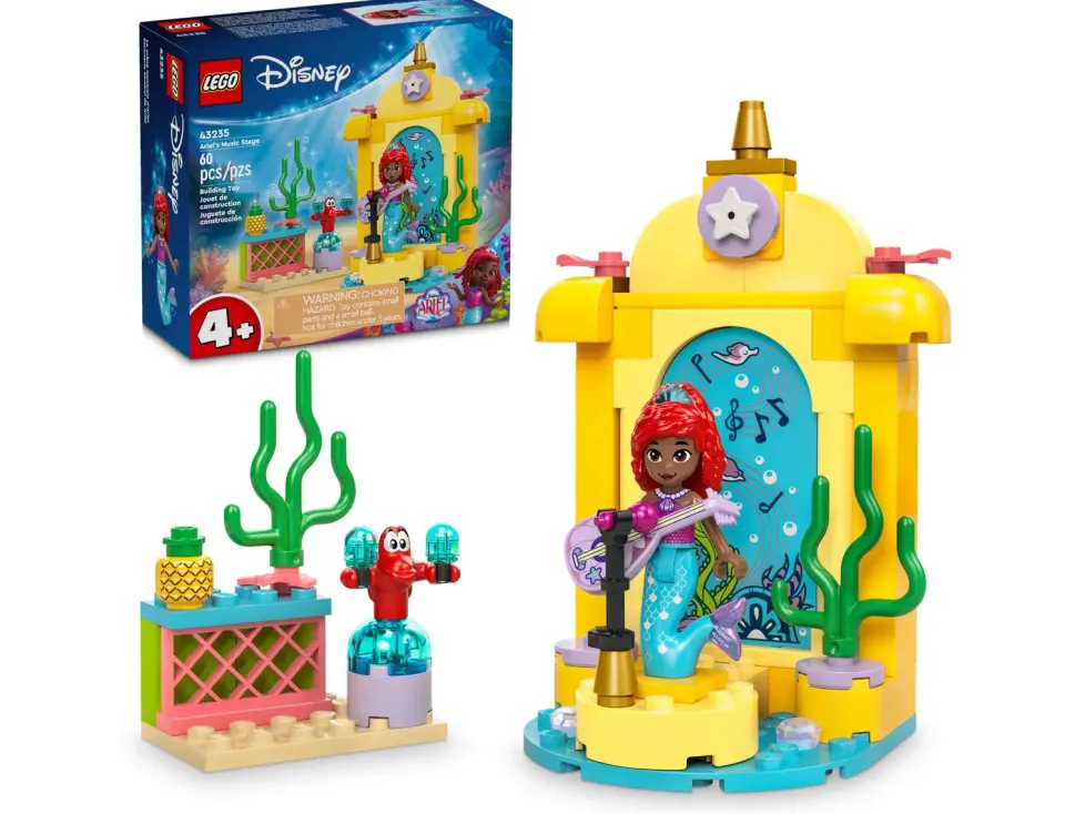LEGO® Disney Ariel's Music Stage 43235