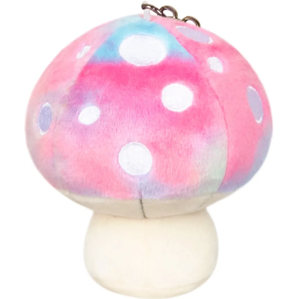 Squishable® Micro Keychain: Tie Dye Mushroom 3" - Discontinued