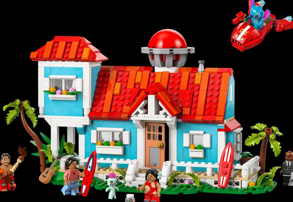 LEGO® Disney Lilo and Stitch Beach House 43268