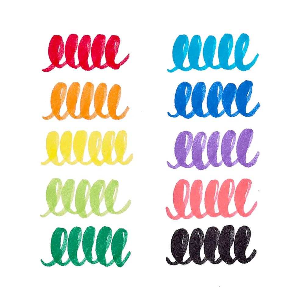 Ooly Big Bright Brush Markers