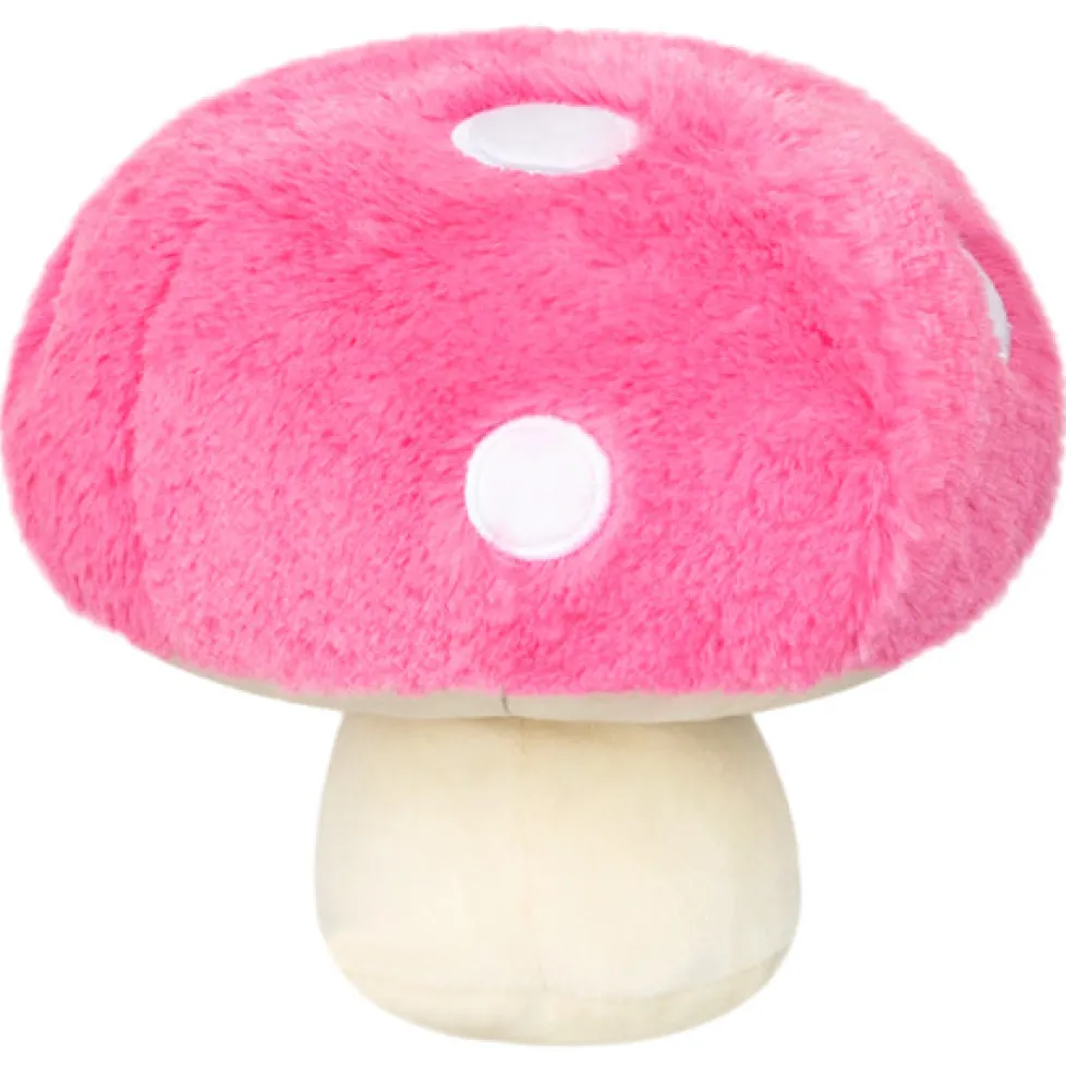 Squishable® Snugglemi Snackers Mushroom Pink 6"