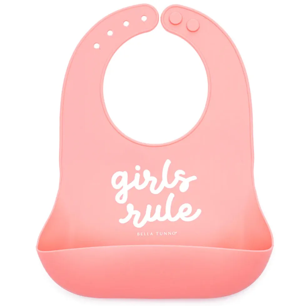 Bella Tunno Wonder Bib: Girls Rule