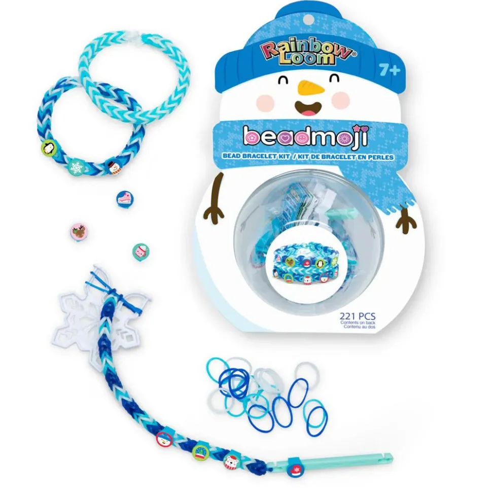Rainbow Loom® Beadmoji™ Bracelet Snowman Kit