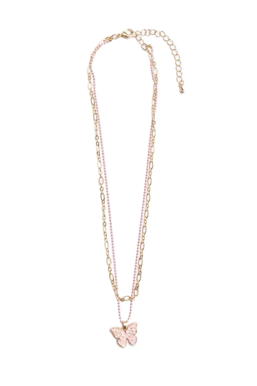 Great Pretenders Boutique Chic Bubbly Butterly Necklace