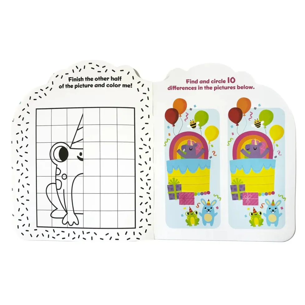 Ooly Playful Pages Activity Book - Unicorn Party!