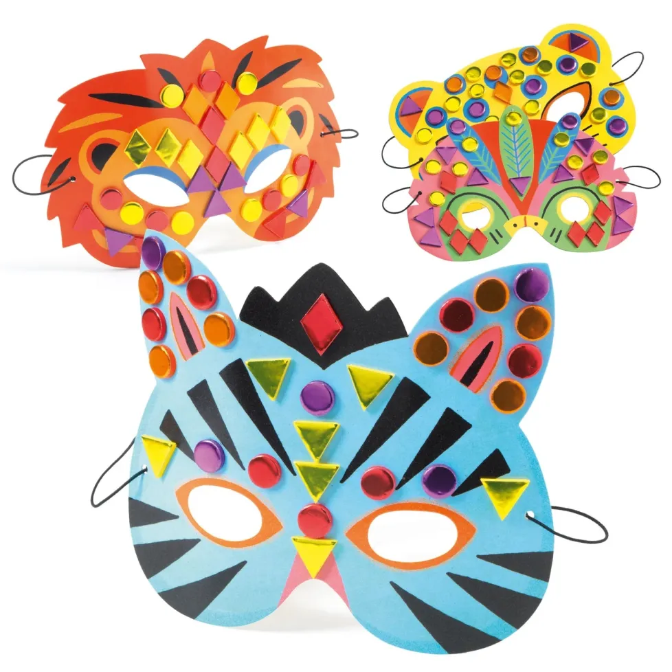 Djeco DIY Jungle Animal Masks