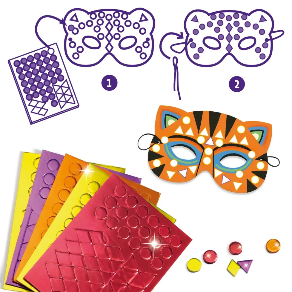 Djeco DIY Jungle Animal Masks
