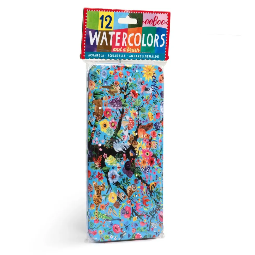 eeBoo Watercolors: Tree of Life