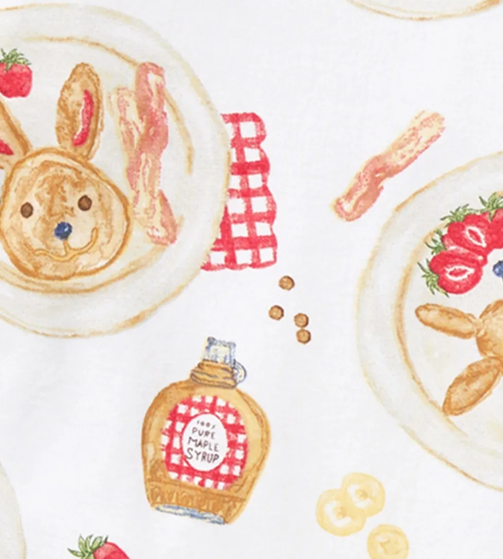 Burt's Bees Organic Baby One-Piece Sleeper Easter Breakfast