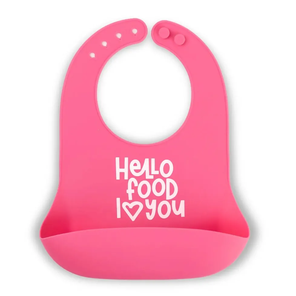 Bella Tunno Wonder Bib: Hello Food I Love You