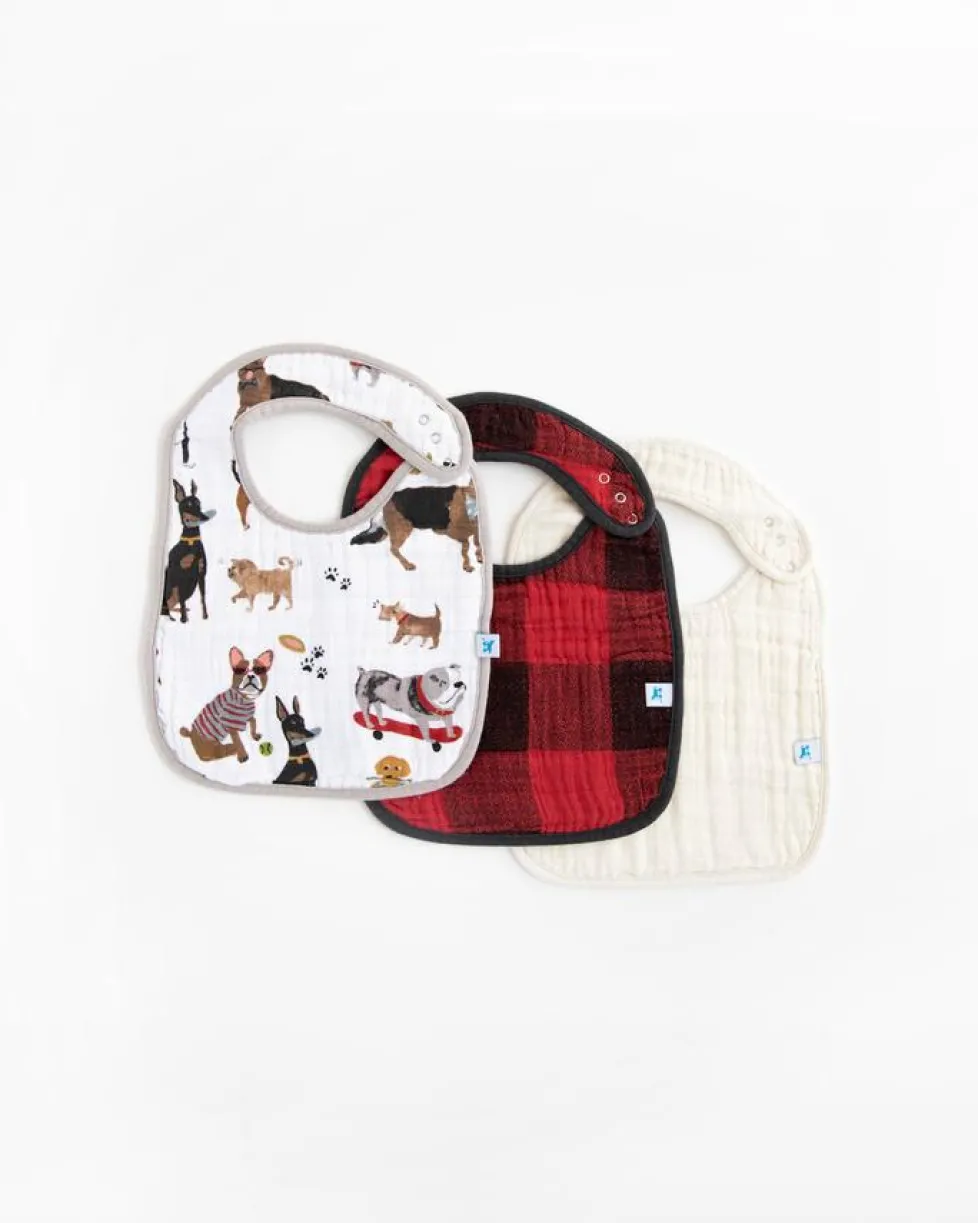 Little Unicorn Cotton Muslin Classic Bib Woof