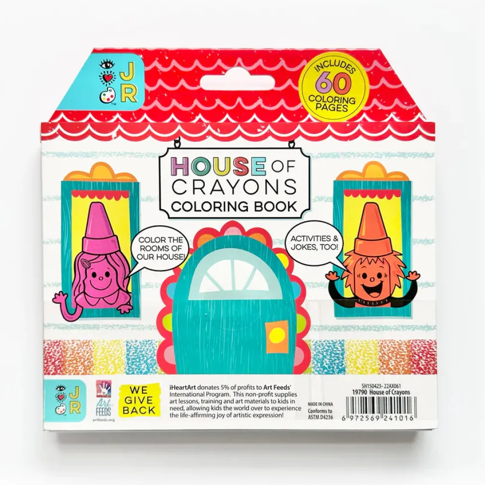 Bright Stripes House of Crayons