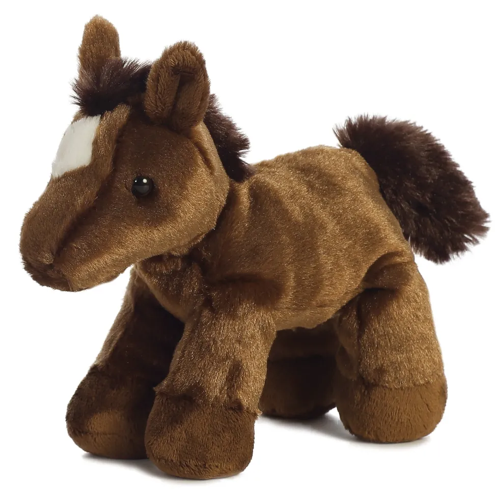 Aurora Mini Flopsie Chestnut Horse 8"