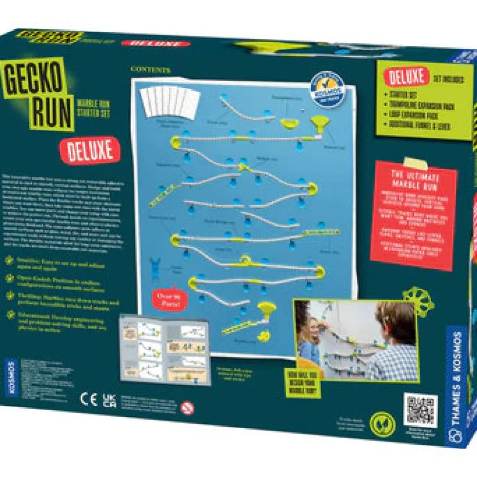 Thames & Kosmos: Gecko Run Marble Run Deluxe Starter Set