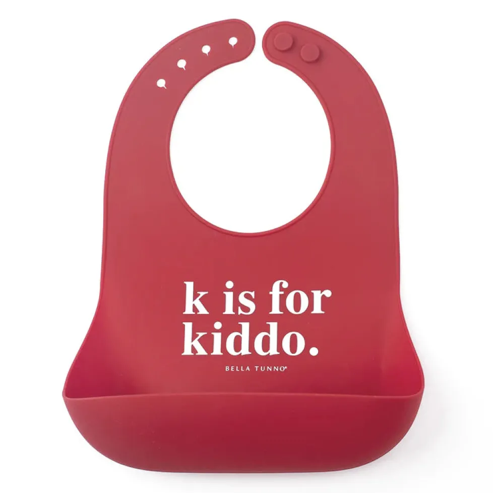 Bella Tunno Wonder Bib: K is for Kiddo