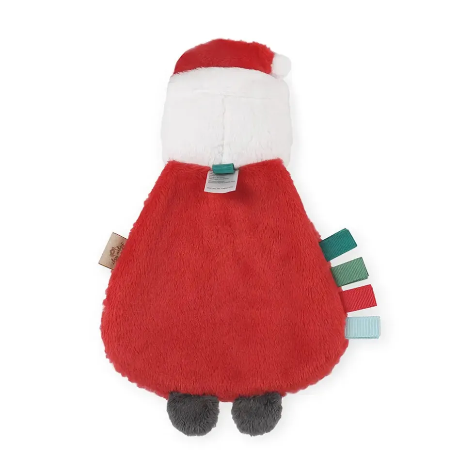 Itzy Ritzy Itzy Lovey™ Holiday Santa Plush + Teether Toy