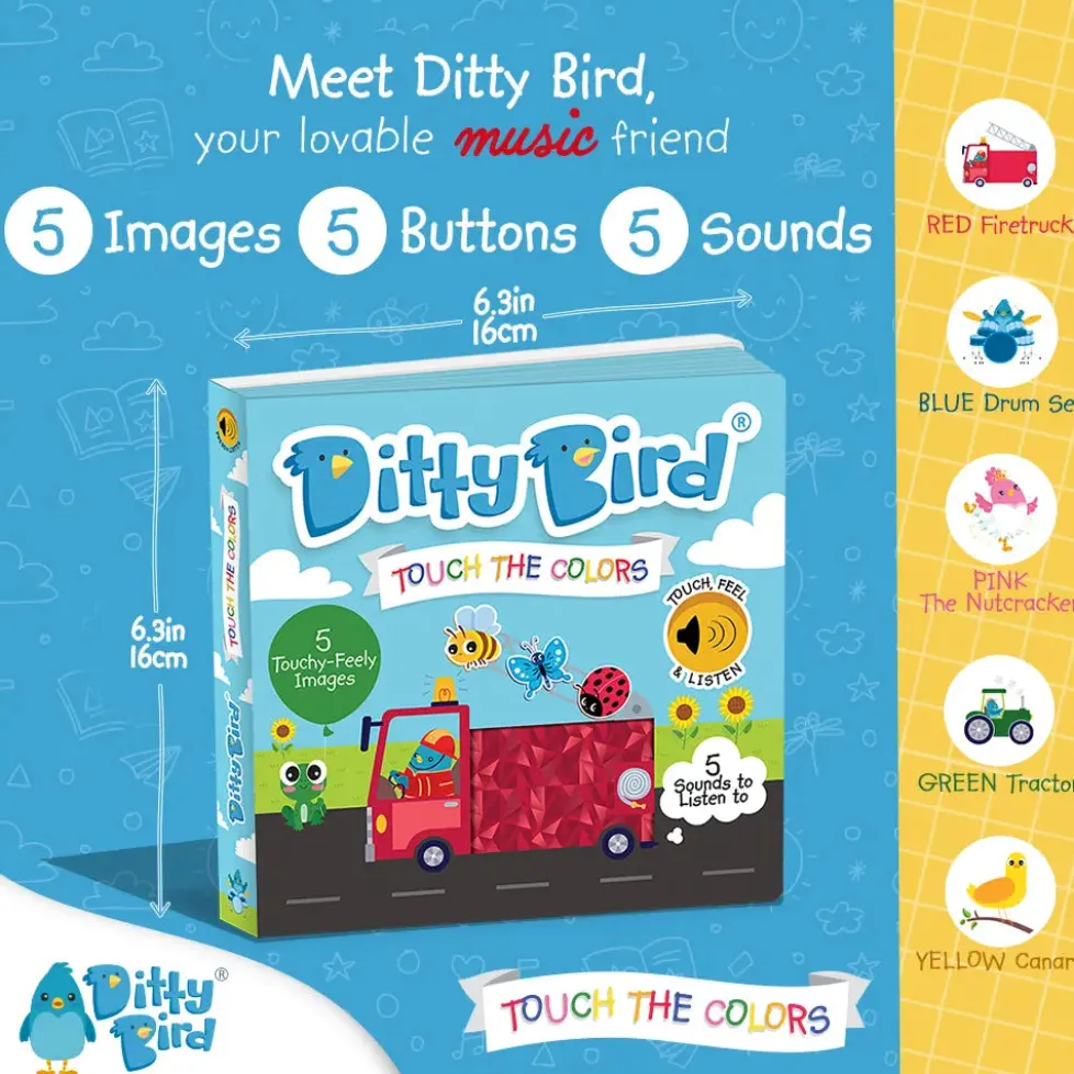 Ditty Bird® Touch the Colors