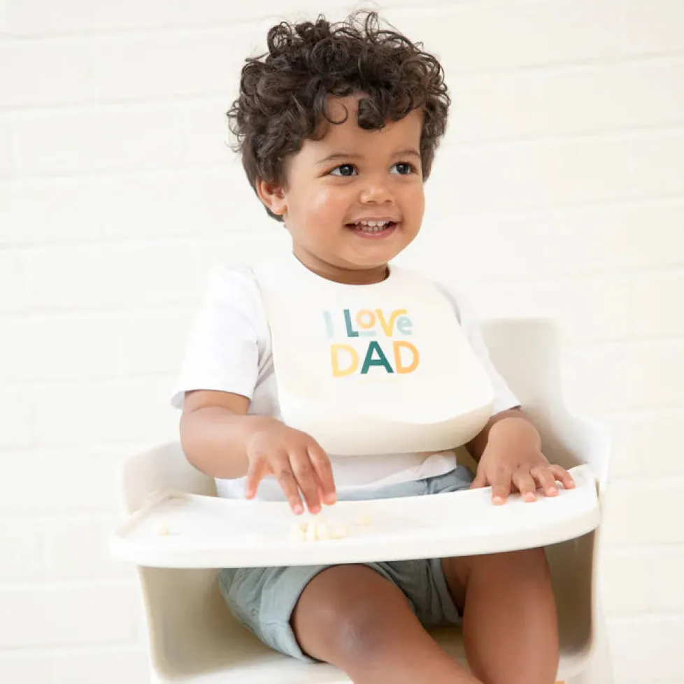 Bella Tunno Wonder Bib: I Love Dad