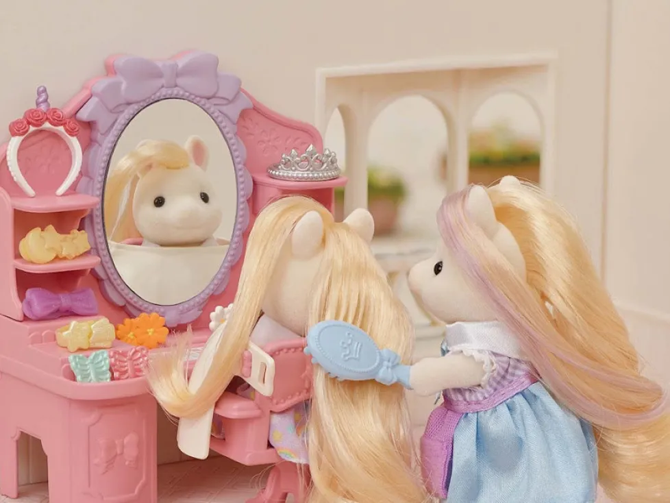 Calico Critters Pony's Stylish Hair Salon