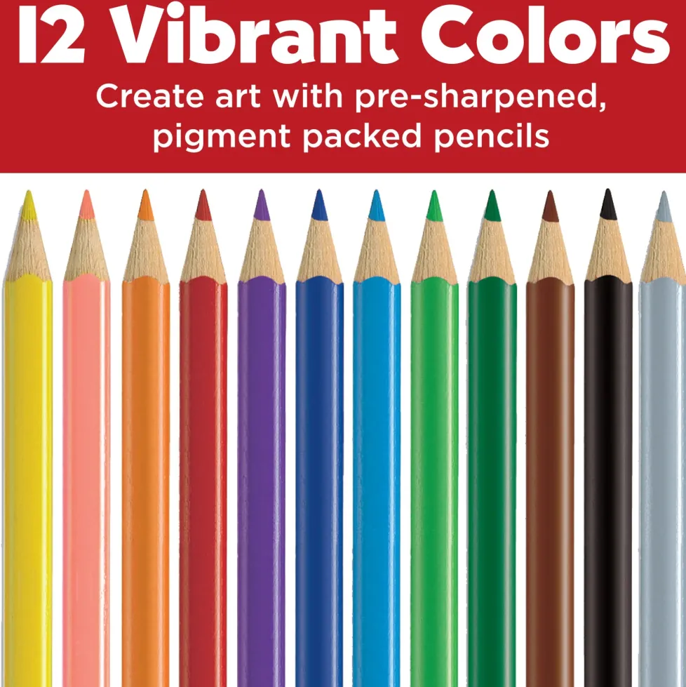 Faber-Castell Triangular Colored EcoPencils 12 Count