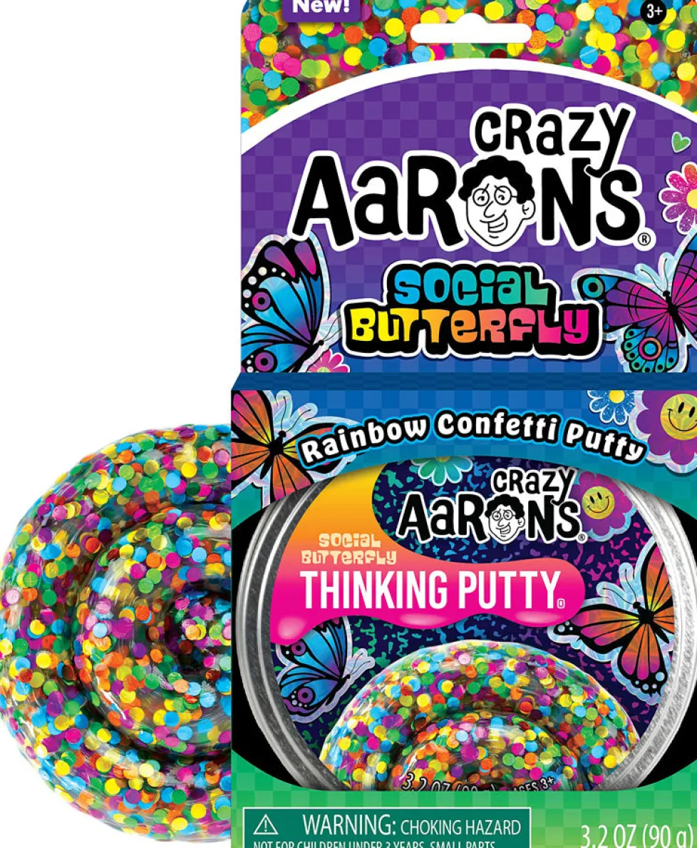 Crazy Aaron's® Thinking Putty® Trendsetters: Social Butterfly