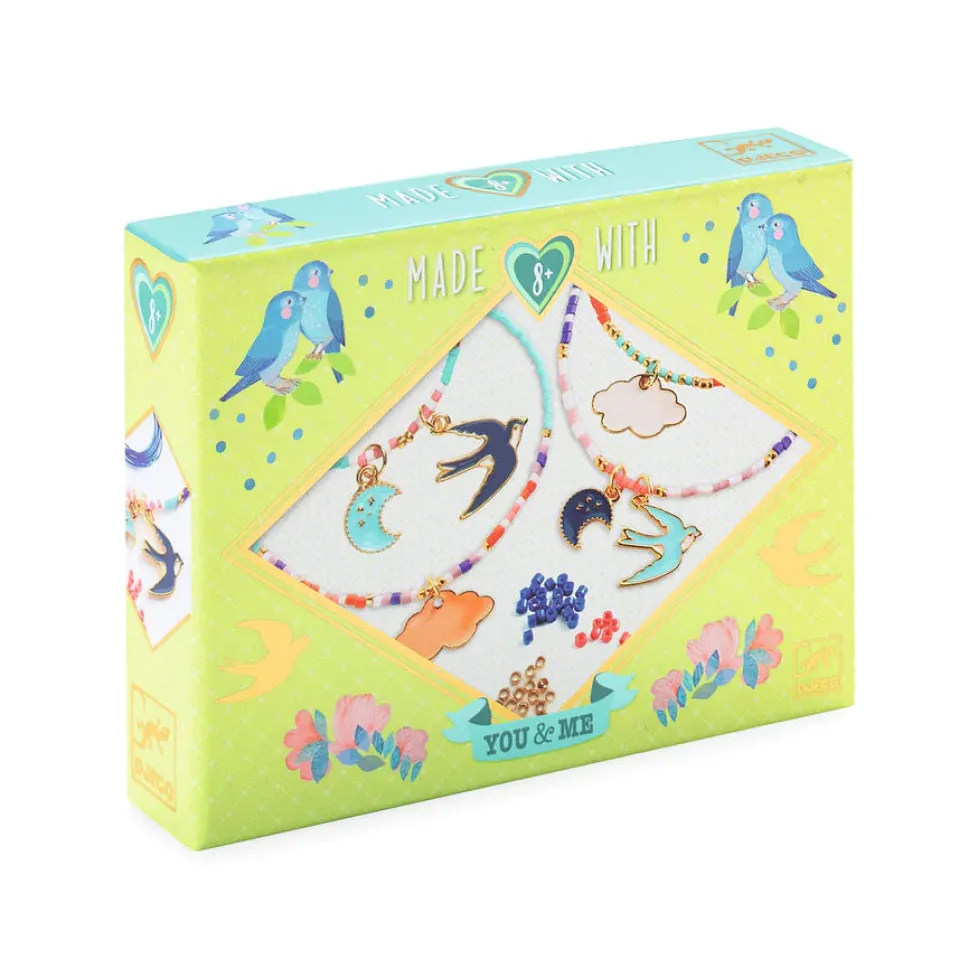 Djeco You & Me Jewelry Kit: Sky Multi-Wrap Beads & Jewelry