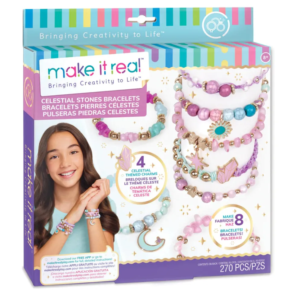 Make it Real: Celestial Stones Bracelets