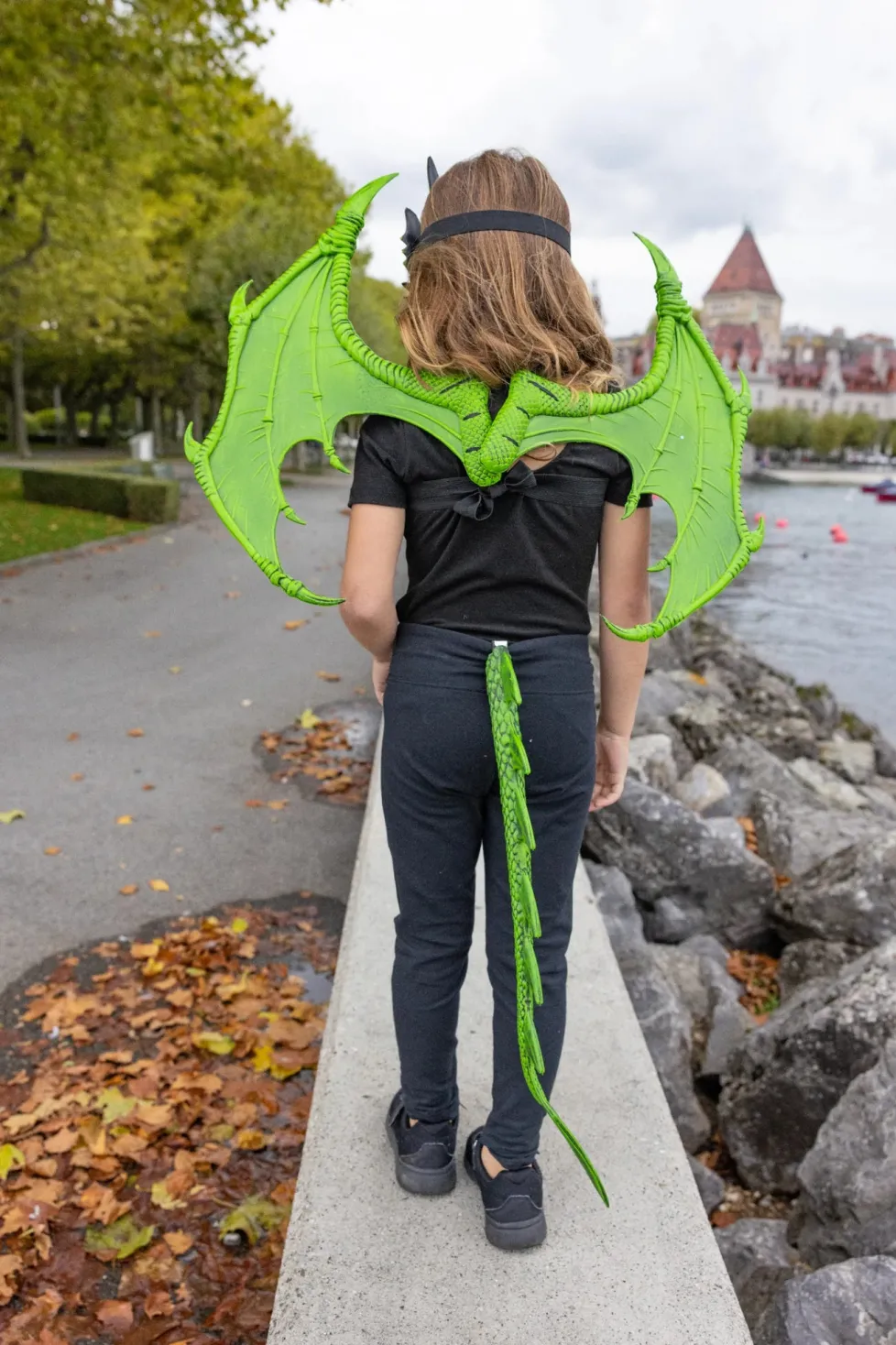 Great Pretenders Dragon Tail Green